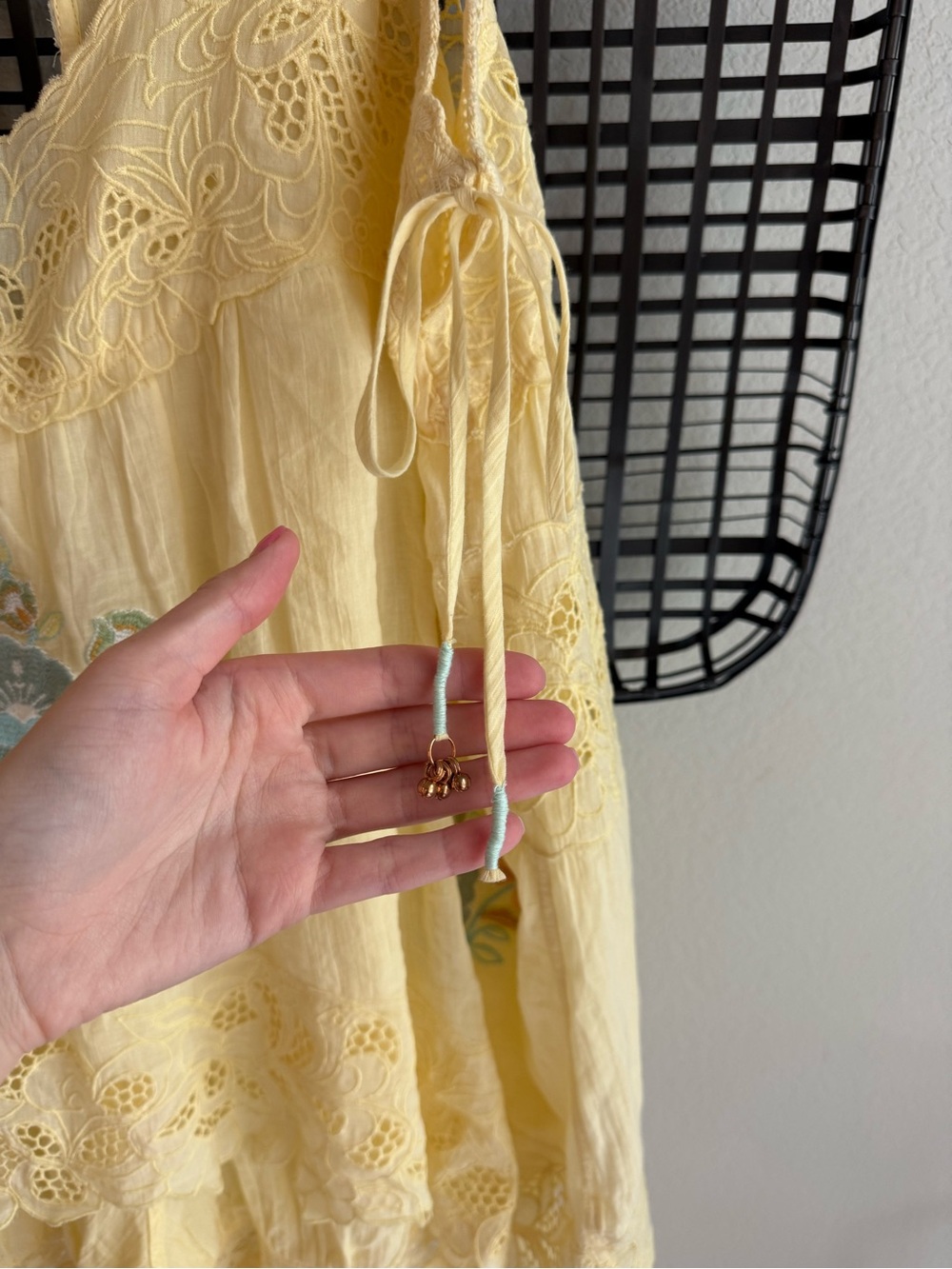 Free people Eye Catcher Bloomsie Romper double butter yellow - Picture 5 of 9